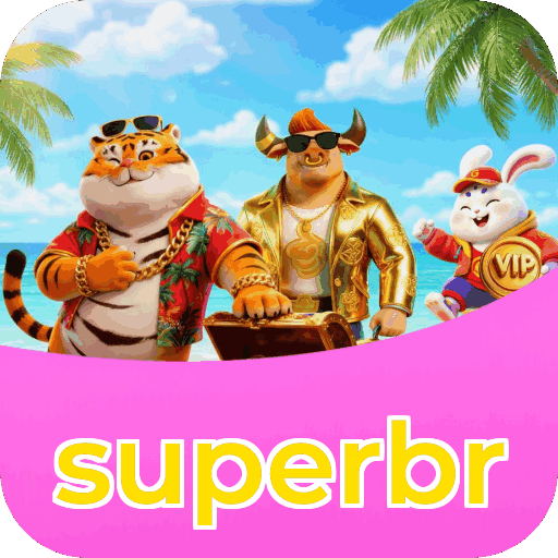 Interface do aplicativo superbr mostrando jogos disponíveis no iOS e Android